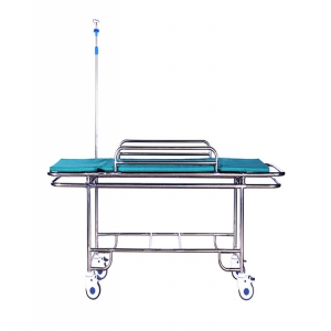 B3不锈钢四小轮担架车