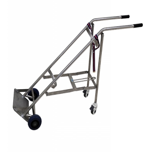 B29不锈钢氧气瓶推车