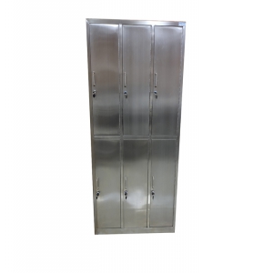 全不锈钢三门更衣柜