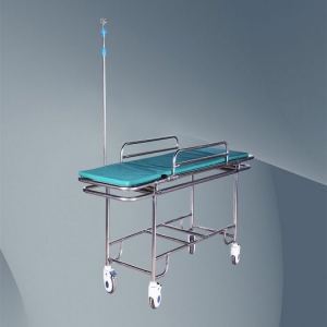 不锈钢四小轮担架车