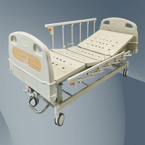 LK-B2双摇手动病床（中控刹车）
