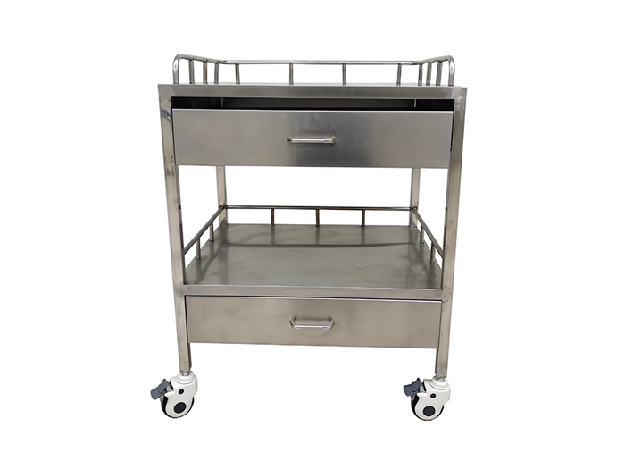 B19不锈钢配电源座仪器车(图1)