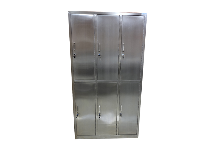 全不锈钢三门更衣柜(图1)