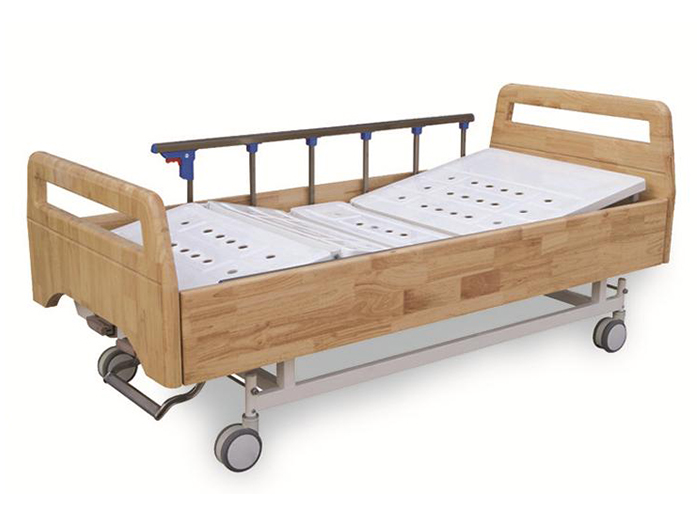 A2实木三电动护理床（中控刹车）(图1)