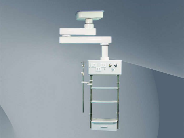 双臂腔镜吊塔 新款 斜把手(图1)