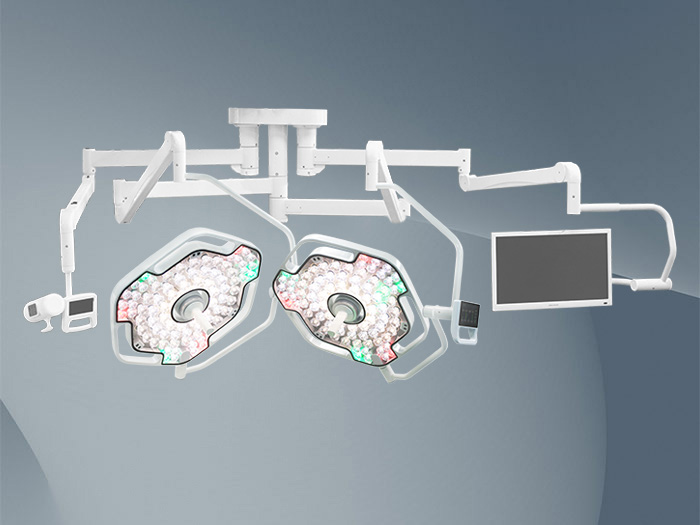 HyLED97009700高端镂空式无影灯(外置摄像系统)(图1)